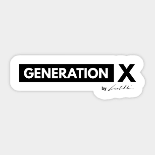 generation X WH Sticker